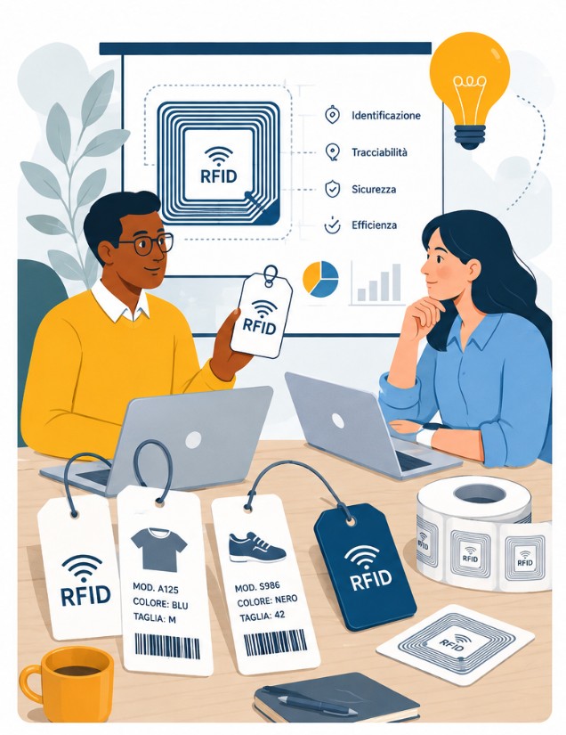 Identificazione, tracciabilità, sicurezza ed efficienza con i tag RFID 01tag